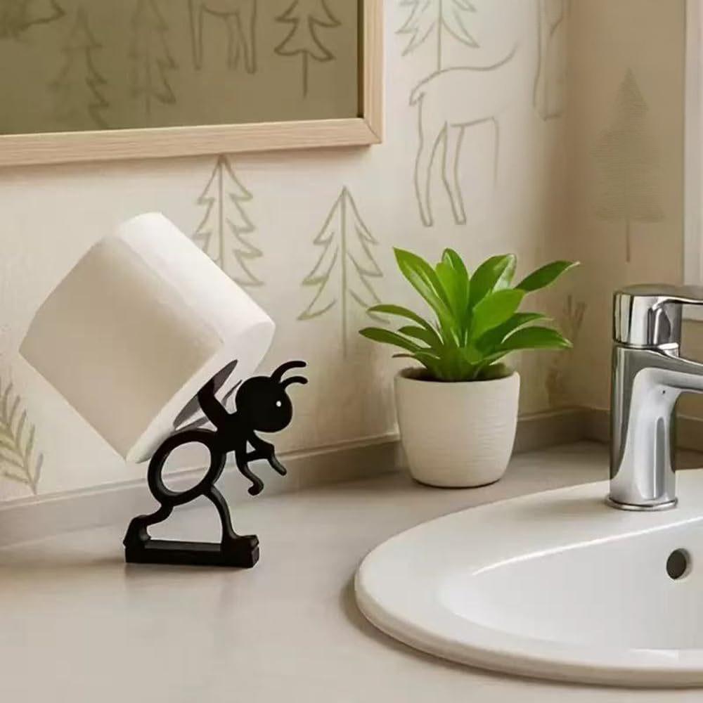 Home Living Bathroom Vanity - 3D printed Ant Toilet Paper Holder