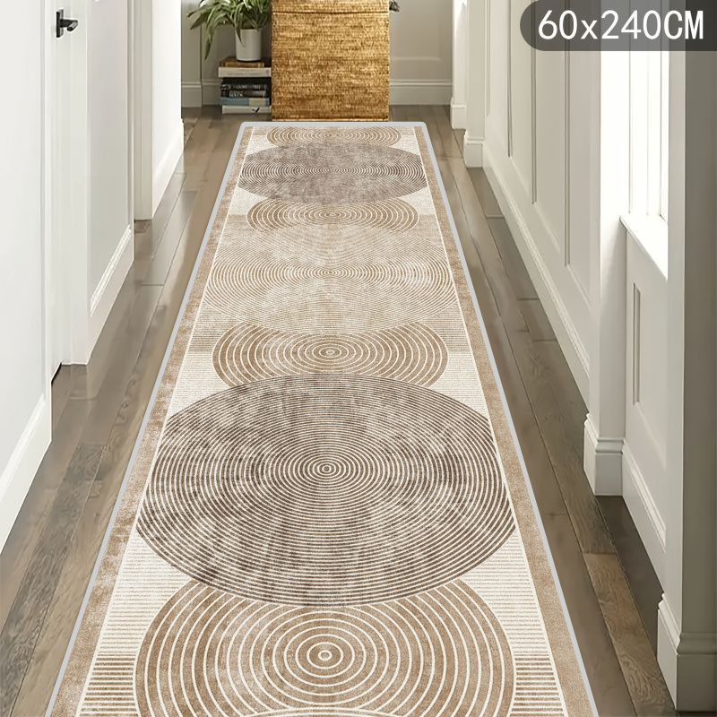 Home Bathroom Rugs - VIKAMA Minimalist Line Carpet, Durable And