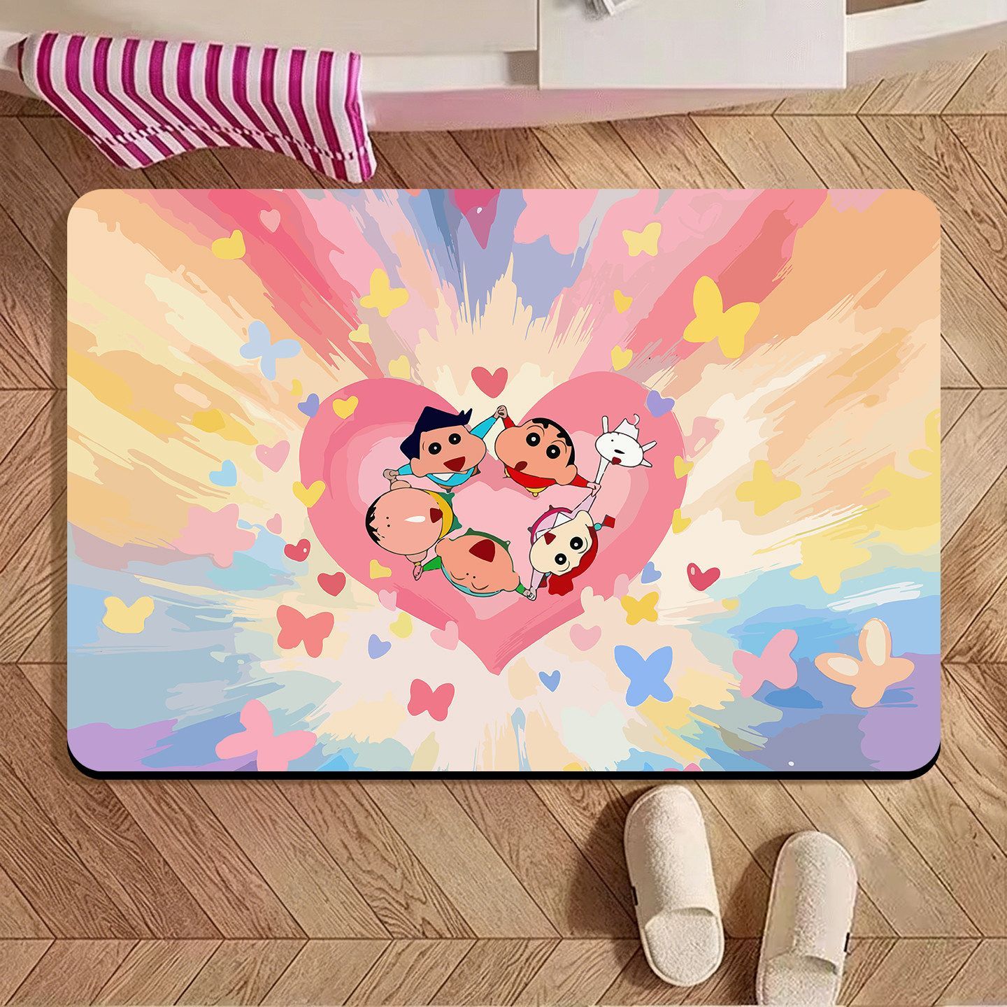 Crayon Shin‑chan Irregular Bat - огляд і ціна Home Bathroom Rugs