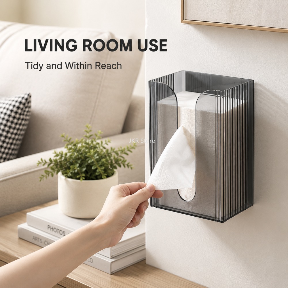Transparent Acrylic Tissue Box - огляд і ціна Home Bathroom Paper Towel Dispenser