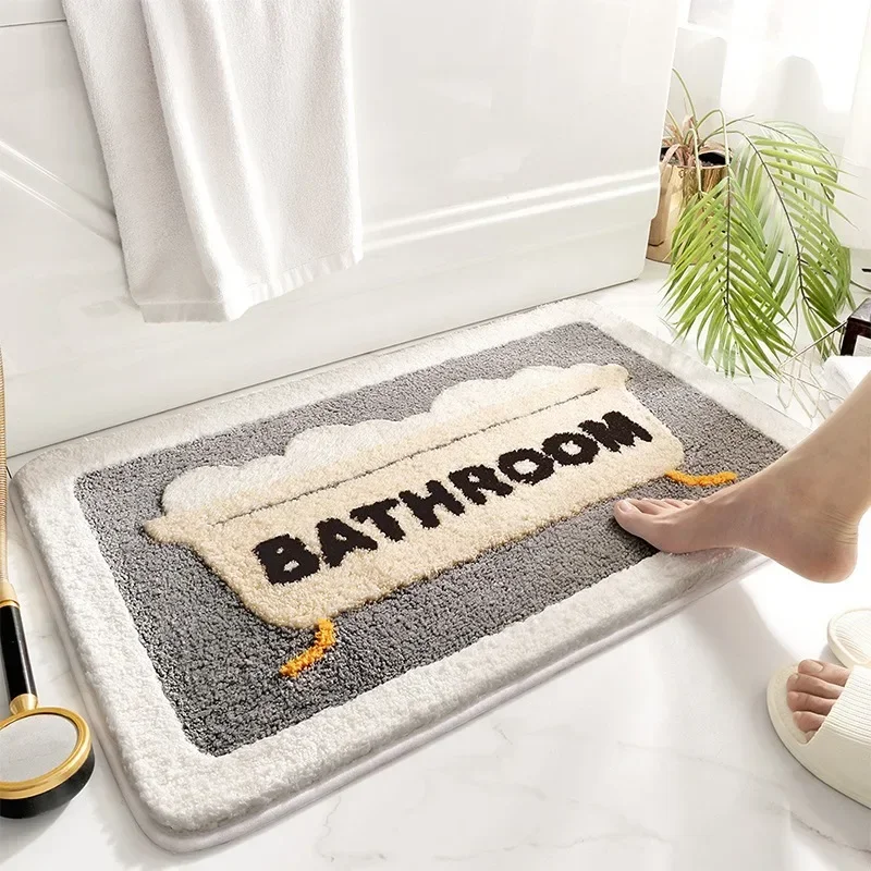 Bath Mat Non Slip Soft Faux Wo - огляд і ціна Home Bathroom Tub