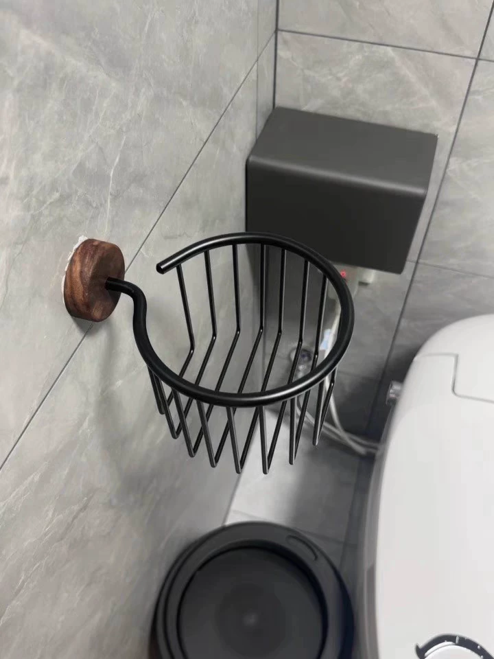 Solid Wood Tissue Holder No Dr - огляд і ціна Home Bathroom Paper Towel Dispenser