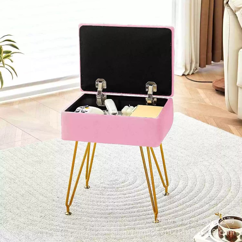 Modern Soft Vanity Stool Ottom - огляд і ціна Home Living Bathroom Vanity