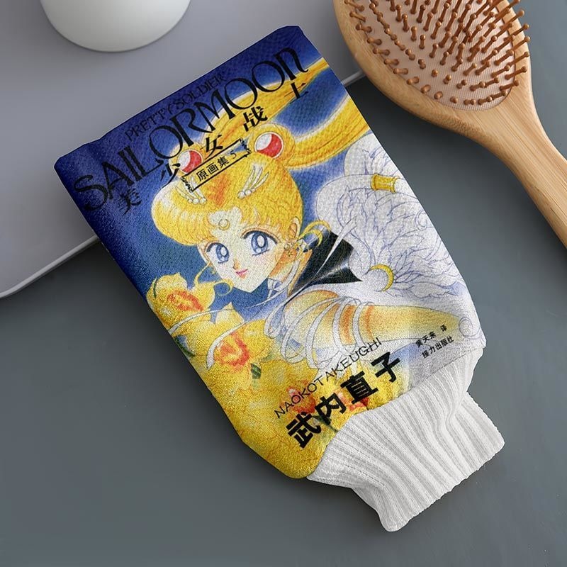 Sailor Moon Rubbing Bath Towel - огляд і ціна Home Goods Bathroom Sets
