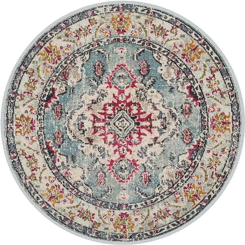Persian Style Round Rugs For L - огляд і ціна Home Bathroom Plan