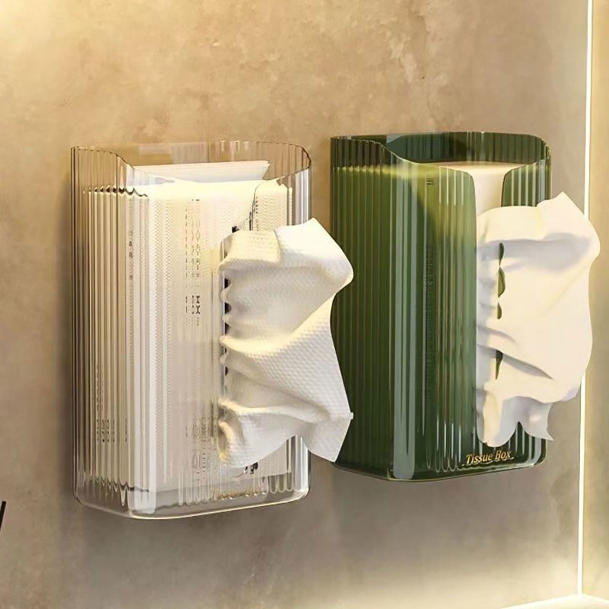 Wall Mounted Acrylic Tissue Bo - огляд і ціна Home Bathroom Paper Towel Dispenser