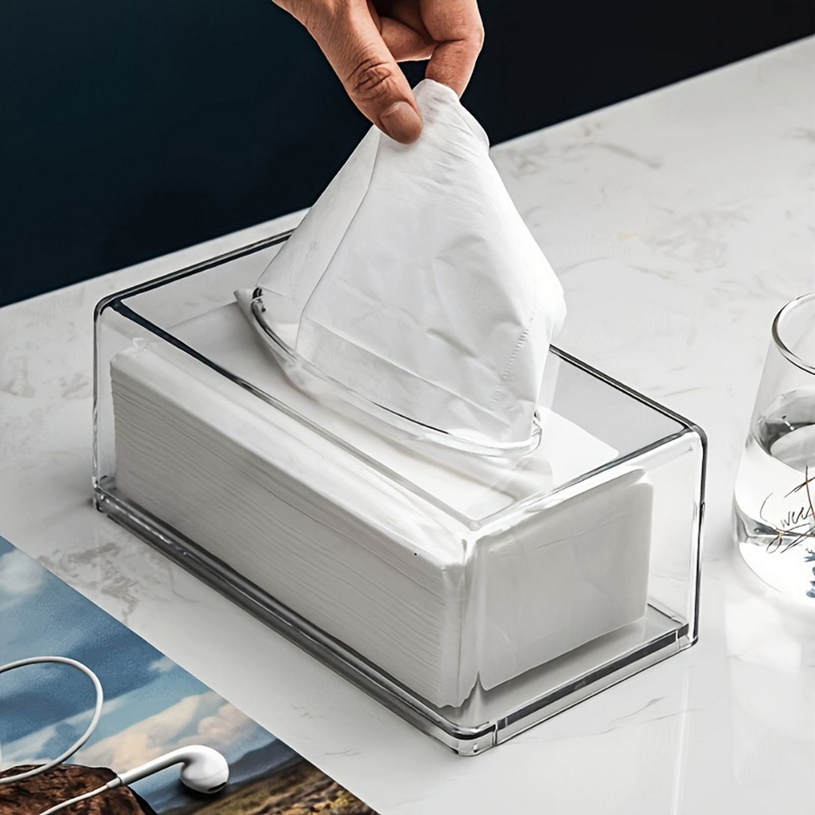 Home Office Tissue Box Dispens - огляд і ціна Home Bathroom Paper Towel Dispenser