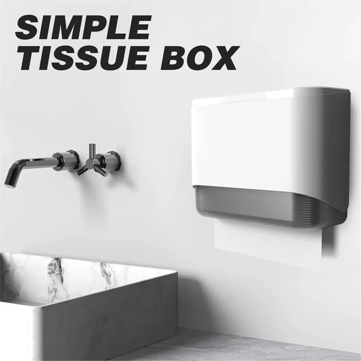 Paper Towel Dispenser Wall Mou - огляд і ціна Home Bathroom Paper Towel Dispenser