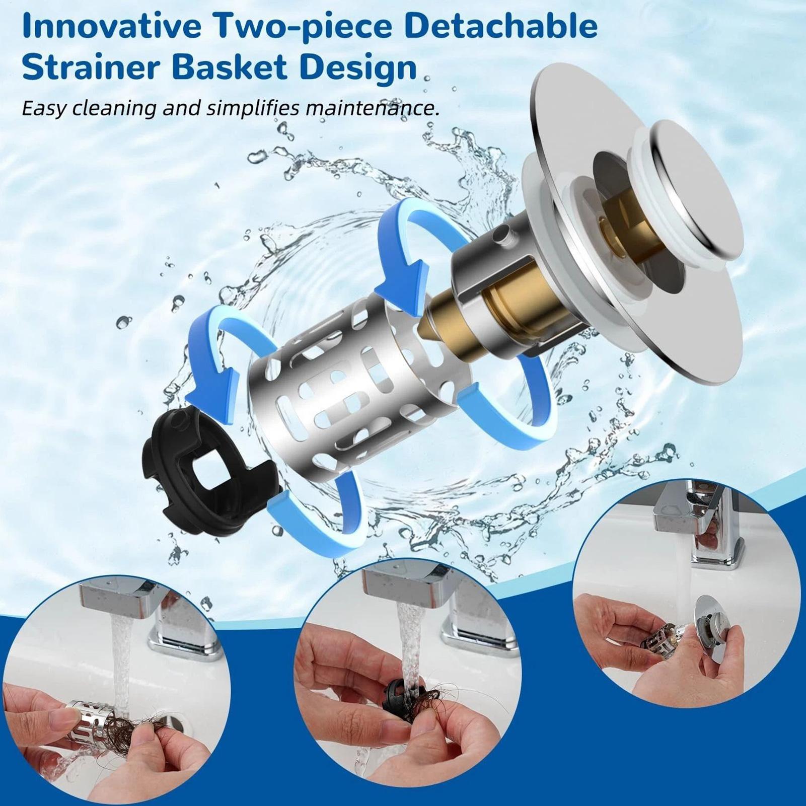 Sink Strainer Anti-Clogging Po - огляд і ціна Home Bathroom Tub