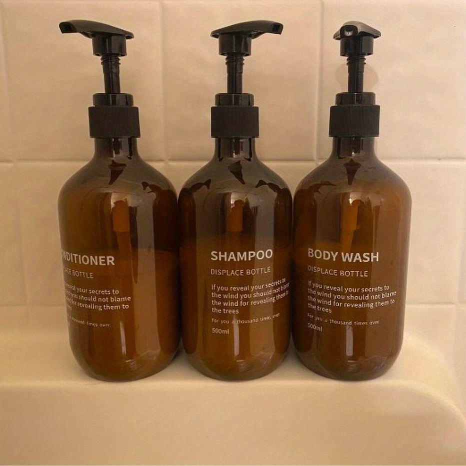 3pcs Waterproof Shampoo Condit - огляд і ціна Soap Dispenser Pump