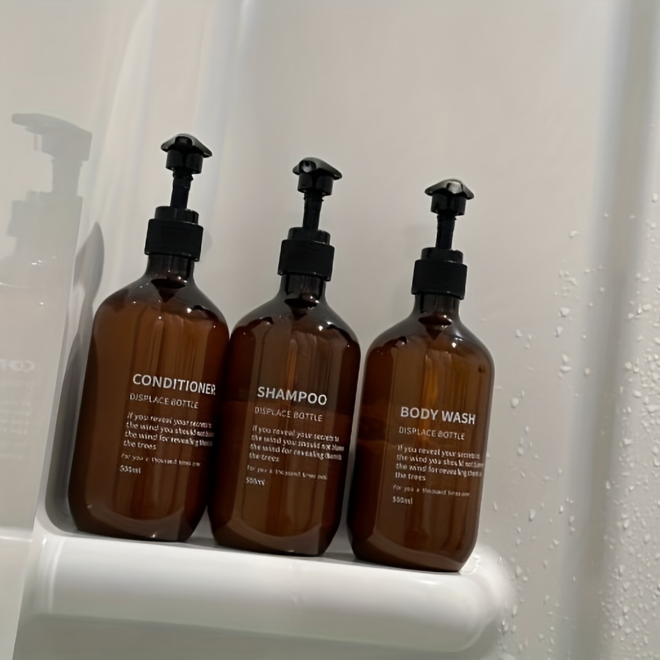 3pcs Waterproof Shampoo Condit - огляд і ціна Soap Dispenser Pump