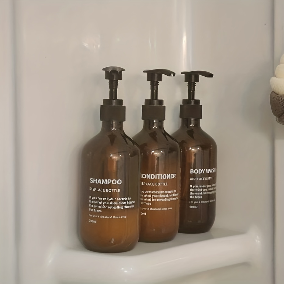 3pcs Waterproof Shampoo Condit - огляд і ціна Soap Dispenser Pump