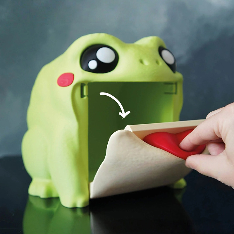 Funny Frog Tissue Box Portable - огляд і ціна Home Bathroom Paper Towel Dispenser