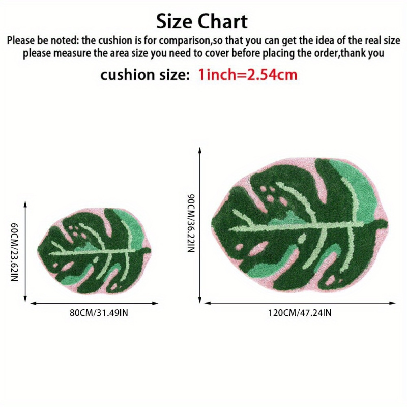 VIKAMA Pink Tropical Leaf Plus - огляд і ціна Zara Home Bathroom Rug