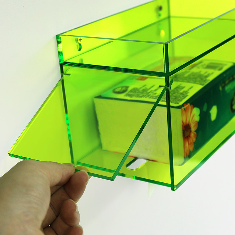 Acrylic Wall Mounted Tissue Bo - огляд і ціна Home Bathroom Paper Towel Dispenser