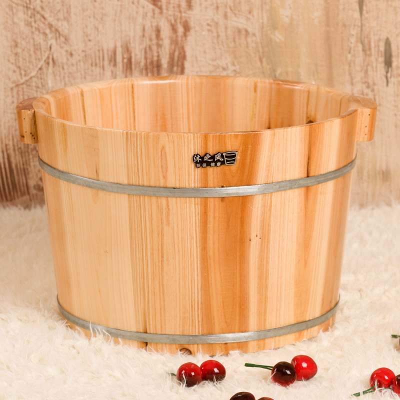 Wood Foot Soaking Tub Deep Ins - огляд і ціна Home Bathroom Tub