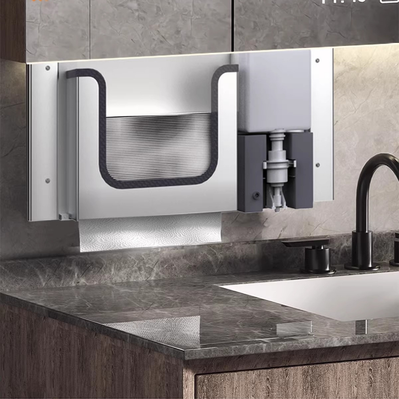 Stainless Steel Hidden Paper T - огляд і ціна Home Bathroom Paper Towel Dispenser