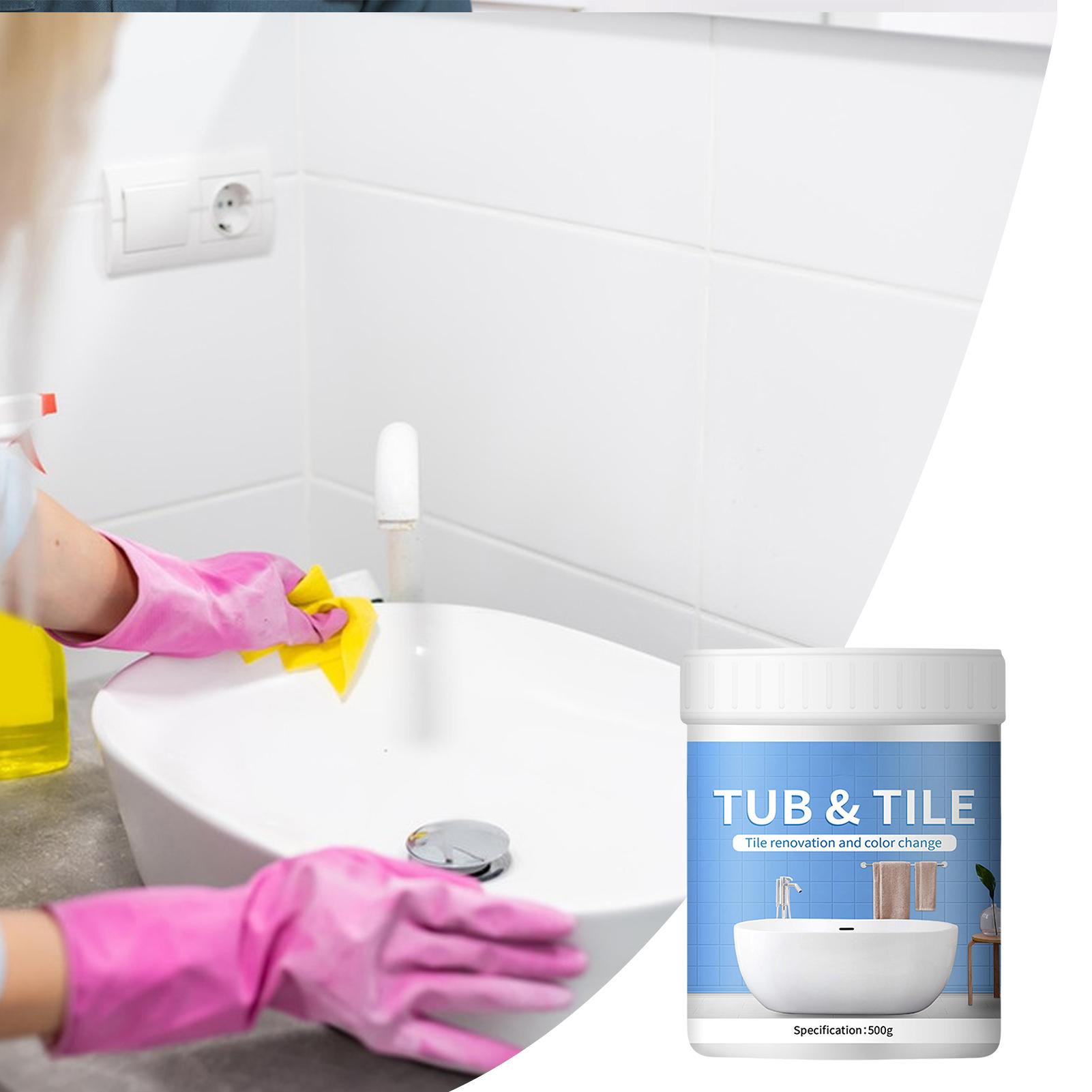 Bathroom Tile Paint Kit 500g W - огляд і ціна Home Bathroom Tub